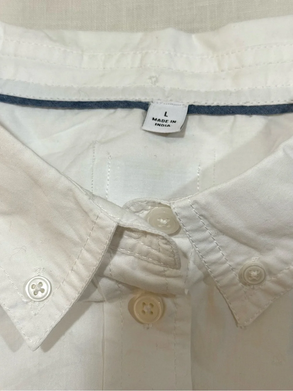 Limited-Edition Hommegirls for J Crew White Reworked  Button-Down Shirt NWOT